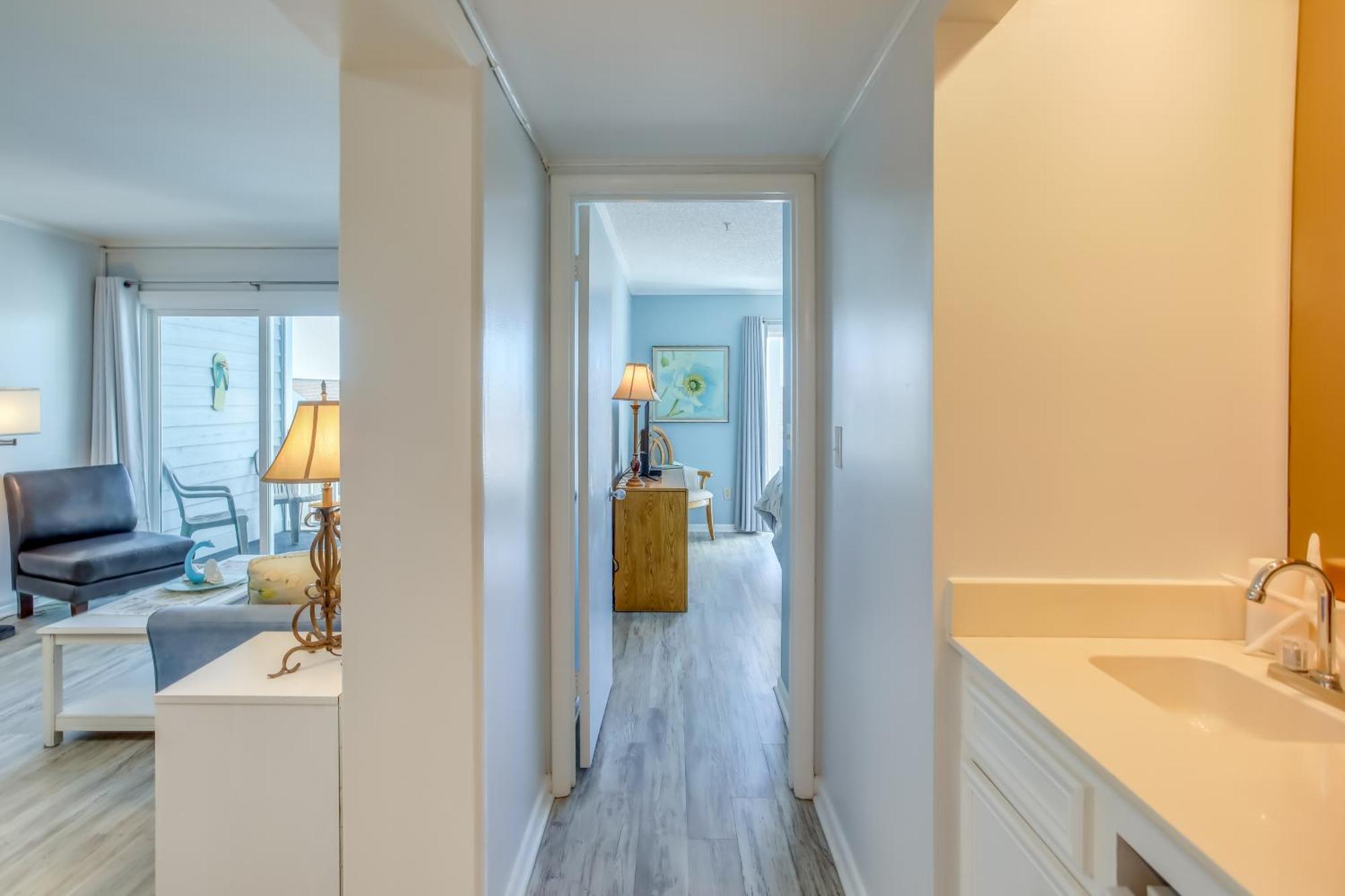 Myrtle Beach Condo - Steps To Ocean And Apache Pier! Exterior photo