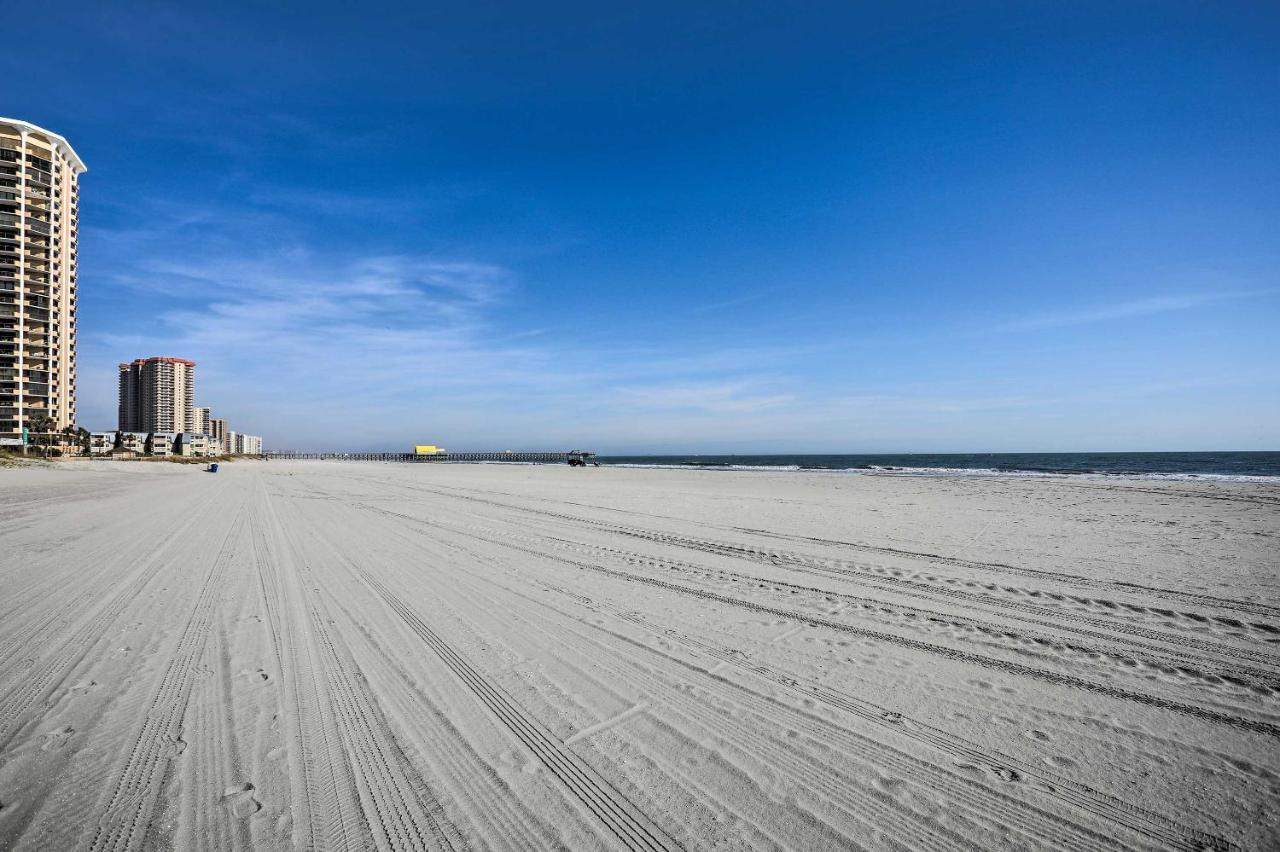 Myrtle Beach Condo - Steps To Ocean And Apache Pier! Exterior photo